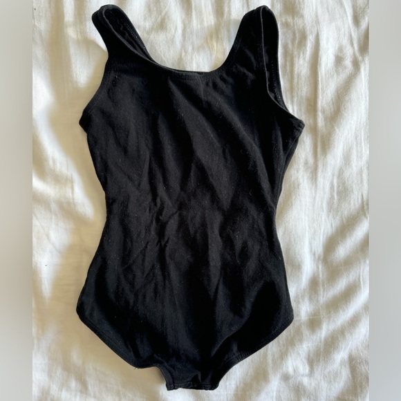 Dance Girls bodysuit, in black, Size: 5-6 years old - Picture 3 of 4